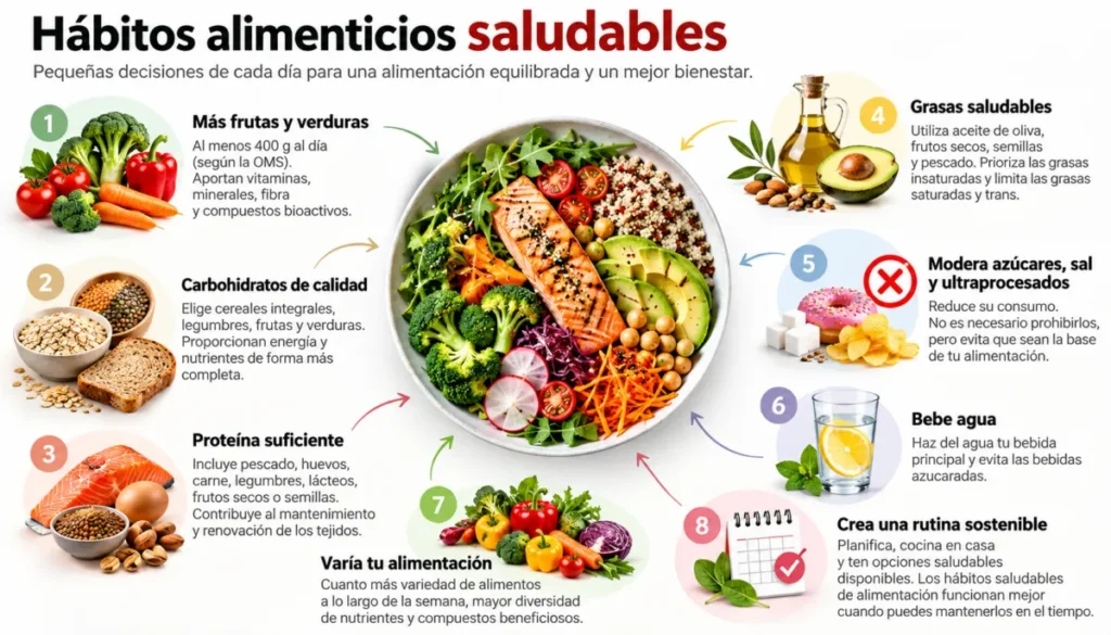 habitos alimenticios saludables
