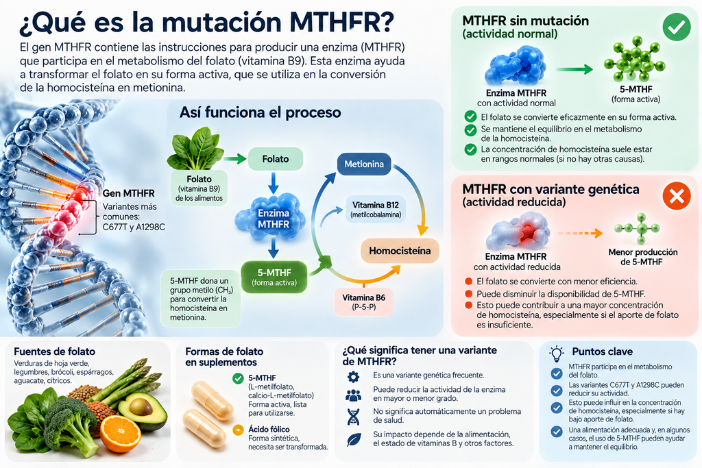 Que es la mutación MTHFR