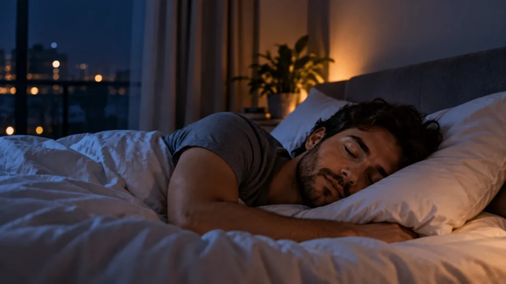 hombre durmiendo